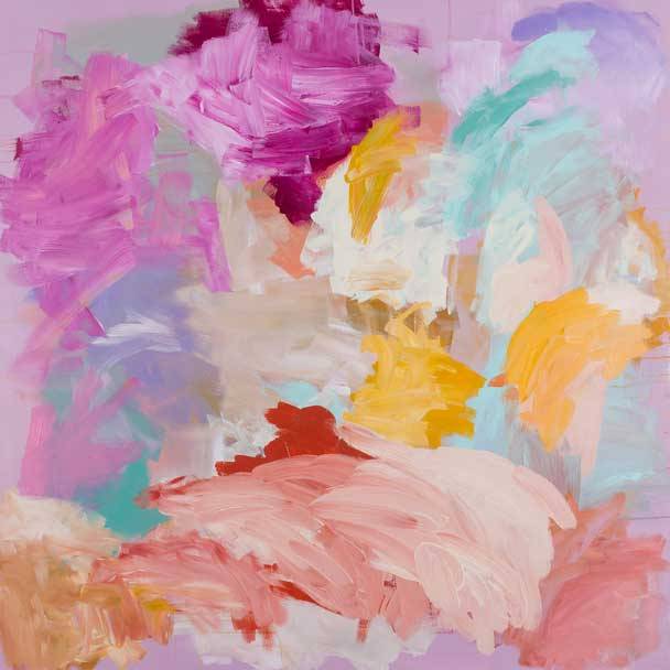 Australian Indigenous (Aboriginal and Torres Strait Islander) artwork by GLORIA  of Spinifex Hill Artists. The title is Untitled. [18-172] (Acrylic on Linen)