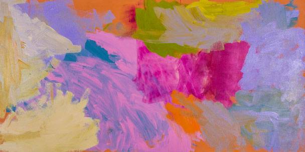 Australian Indigenous (Aboriginal and Torres Strait Islander) artwork by GLORIA  of Spinifex Hill Artists. The title is Untitled. [18-336] (Acrylic on Linen)