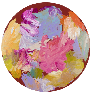 Australian Indigenous (Aboriginal and Torres Strait Islander) artwork by GLORIA  of Spinifex Hill Artists. The title is Untitled. [18-941] (Acrylic on Canvas)