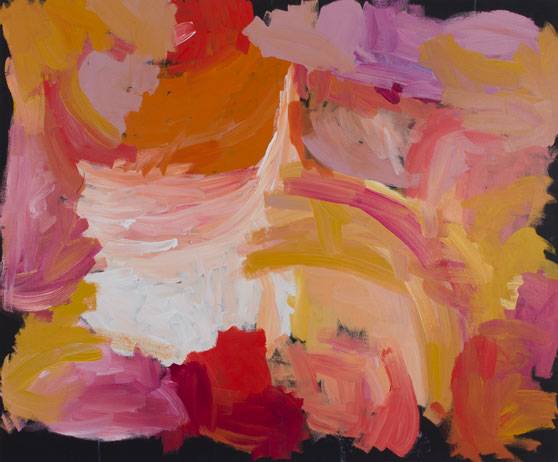 Australian Indigenous (Aboriginal and Torres Strait Islander) artwork by GLORIA  of Spinifex Hill Artists. The title is Untitled. [19-46] (Acrylic on Canvas)