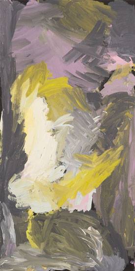 Australian Indigenous (Aboriginal and Torres Strait Islander) artwork by GLORIA  of Spinifex Hill Artists. The title is Untitled. [19-1272] (Acrylic on Canvas)