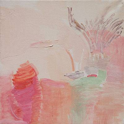 Australian Indigenous (Aboriginal and Torres Strait Islander) artwork by VICTORIA CATTONI of Miscellaneous Artists. The title is Untitled #7, 2015. [VC_6-1_2015] (Oil on Cotton Duck)