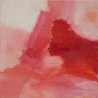 Australian Indigenous (Aboriginal and Torres Strait Islander) artwork by VICTORIA CATTONI of Miscellaneous Artists. The title is Untitled #9, 2015. [VC_6-3_2015] (Oil on Cotton Duck)