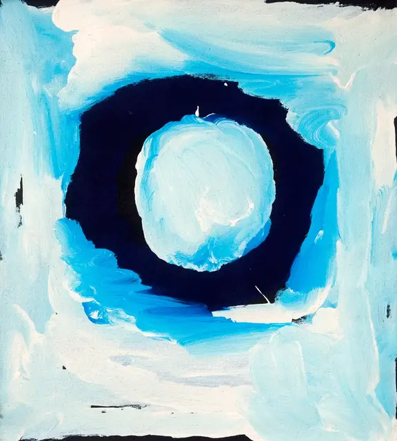 Australian Indigenous (Aboriginal and Torres Strait Islander) artwork by SANDY BRUMBY of Ninuku Arts. The title is Victory Downs. [NKSB13034] (Acrylic on Linen)