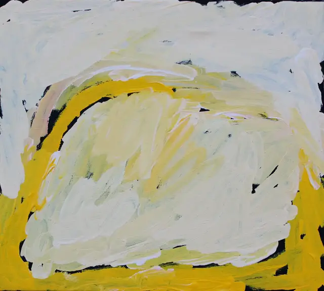 Australian Indigenous (Aboriginal and Torres Strait Islander) artwork by SANDY BRUMBY of Ninuku Arts. The title is Victory Downs. [NKSB13160] (Acrylic on Linen)