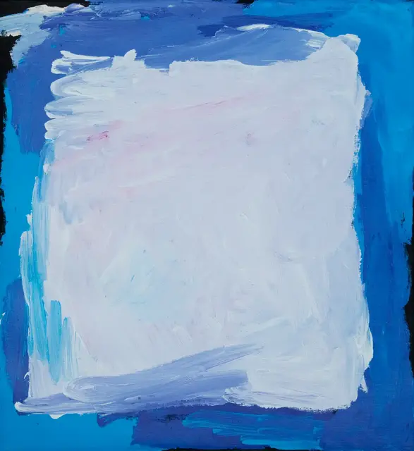 Australian Indigenous (Aboriginal and Torres Strait Islander) artwork by SANDY BRUMBY of Ninuku Arts. The title is Victory Downs. [14-021] (Acrylic on Linen)