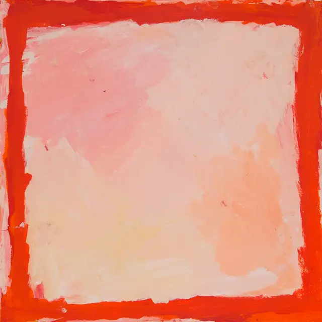 Australian Indigenous (Aboriginal and Torres Strait Islander) artwork by SANDY BRUMBY of Ninuku Arts. The title is Victory Downs. [13321] (Acrylic on Linen)