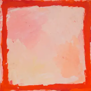 Australian Indigenous (Aboriginal and Torres Strait Islander) artwork by SANDY BRUMBY of Ninuku Arts. The title is Victory Downs. [13321] (Acrylic on Linen)