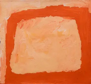 Australian Indigenous (Aboriginal and Torres Strait Islander) artwork by SANDY BRUMBY of Ninuku Arts. The title is Victory Downs. [13267] (Acrylic on Linen)