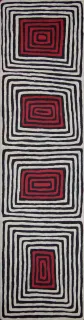 Australian Indigenous (Aboriginal and Torres Strait Islander) artwork by RONNIE TJAMPITJINPA of Papunya Tula Artists. The title is Walungurru. [RT1302045] (Acrylic on Belgian Linen)