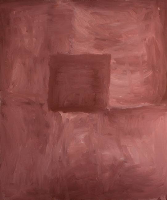 Australian Indigenous (Aboriginal and Torres Strait Islander) artwork by RAMMEY RAMSEY of Warmun Artists. The title is Warlawoon Country. [JA354/06] (Natural Ochre and Pigments on Linen)