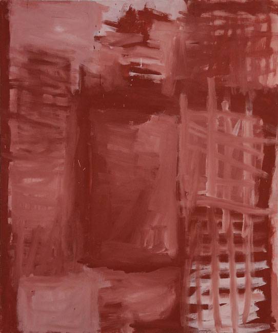 Australian Indigenous (Aboriginal and Torres Strait Islander) artwork by RAMMEY RAMSEY of Warmun Artists. The title is Warlawoon Country. [JA345/07] (Natural Ochre and Pigments on Linen)