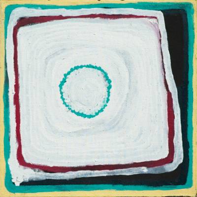 Australian Indigenous (Aboriginal and Torres Strait Islander) artwork by MARY MERIBIDA of Bidyadanga Artists (Yulparija & Mangala). The title is Yalta. [25680] (Acrylic on Linen)