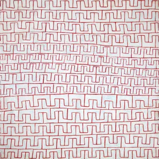 Australian Indigenous (Aboriginal and Torres Strait Islander) artwork by RAY JAMES TJANGALA of Papunya Tula Artists. The title is Yunala. [RJ0910022 ] (Acrylic on Belgian Linen)