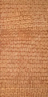 Australian Indigenous (Aboriginal and Torres Strait Islander) artwork by RAY JAMES TJANGALA of Papunya Tula Artists. The title is Yunala. [RJ0210167] (Acrylic on Belgian Linen)