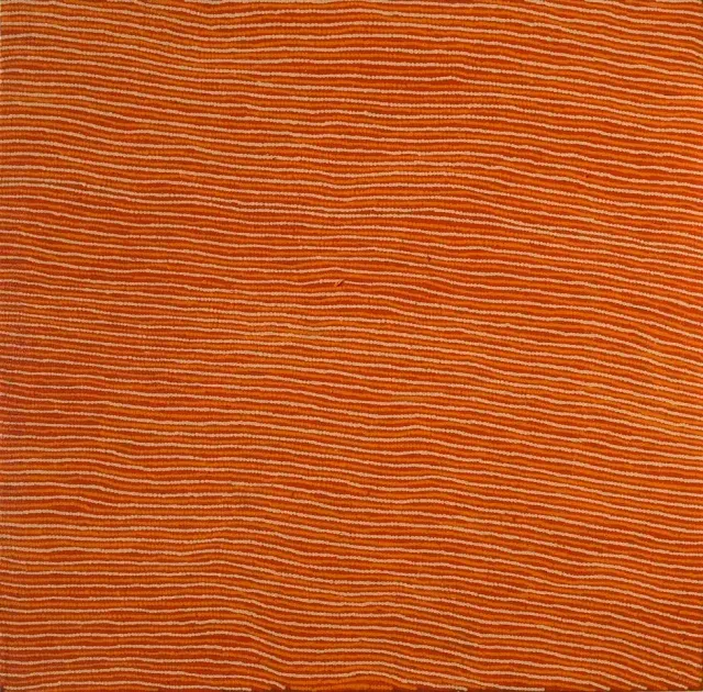 Australian Indigenous (Aboriginal and Torres Strait Islander) artwork by YALTI NAPANGATI of Papunya Tula Artists. The title is Yunala. [YN0711074] (Acrylic on Canvas)